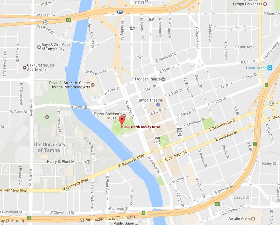 map getting here by car